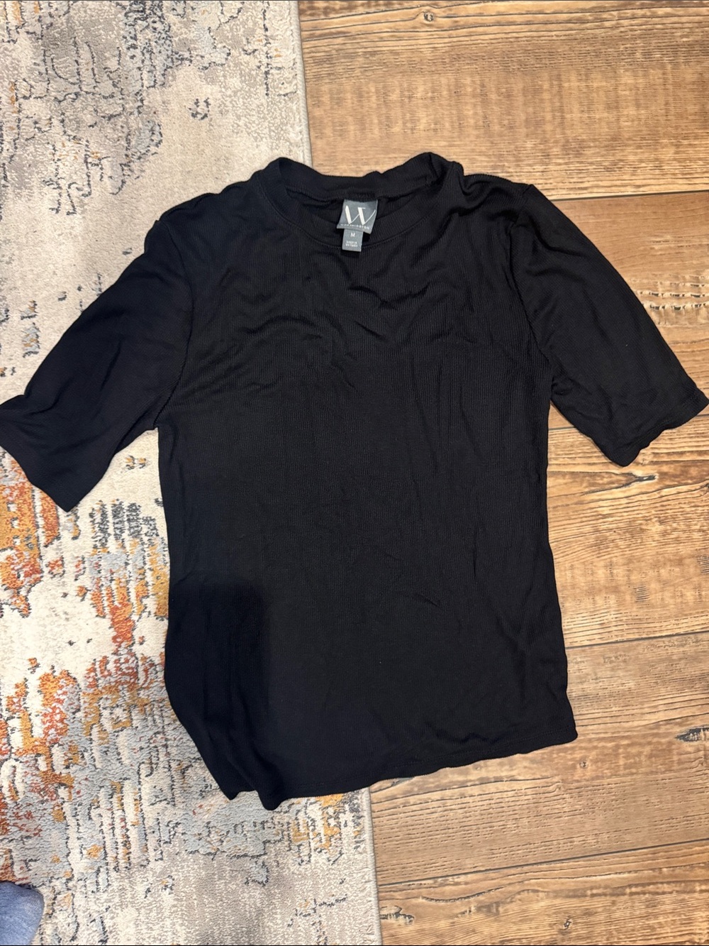Black Short-Sleeve Shirt
